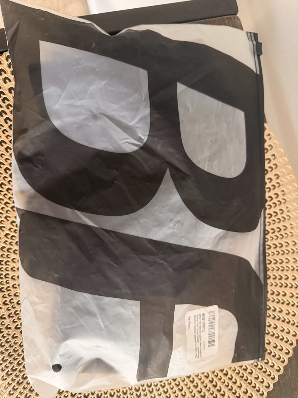 Bona Fide Black Mesh Leggings Size M - Picture 9 of 9